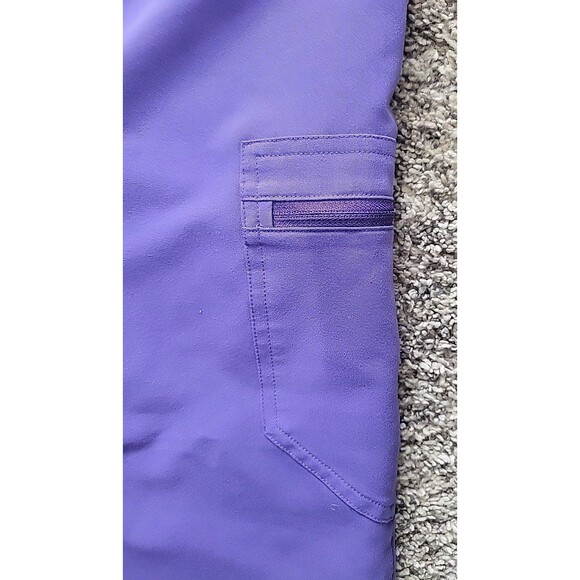 Figs Zamora joggers scrub pants in color amethyst purple size XS Petite length - Picture 12 of 14